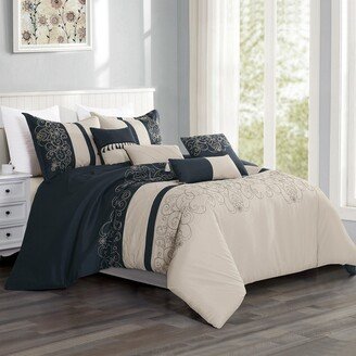 Bedding 7 Piece Comforter Sets in A Bag-King