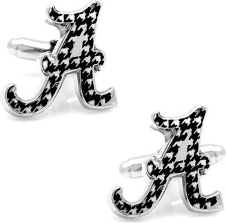 University of Alabama Hounds tooth Cufflinks