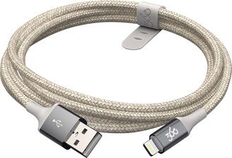 360 Habitat Premium Lightning Charging Cable Light Grey