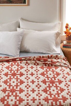 Echo Bluff Organic Cotton Matelassé Coverlet