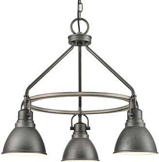 Elk Home North Shore 3-Light Outdoor Chandelier