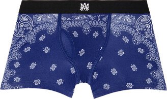 Blue Bandana Boxer Briefs