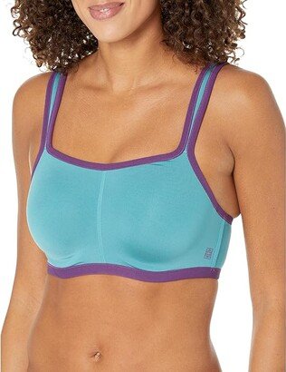 Yogi Convertible Underwire Sports Bra 731050 (Teal/Deep Plum) Women's Bra