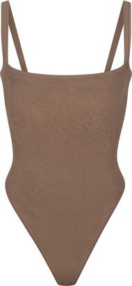 Terry Lounge Seamless Bodysuit | Oxide