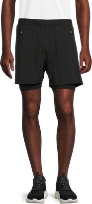 Stephen Double Layer Running Shorts