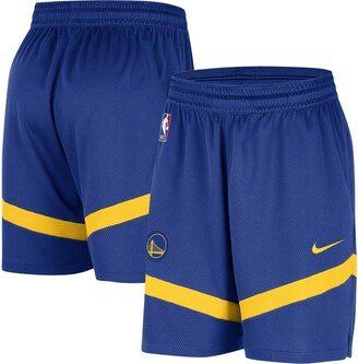 Men's Royal Golden State Warriors On-Court Practice Warmup Performance Shorts