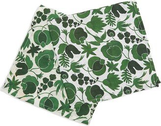 Wildbird Verde napkin set