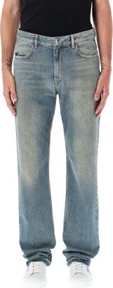 Straight Fit Denim Jeans