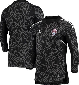 Men's Black, White Colorado Rapids Goalkeeper Jersey - Black, White