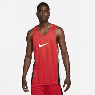 Men's Icon Dri-FIT Basketball Jersey in Red
