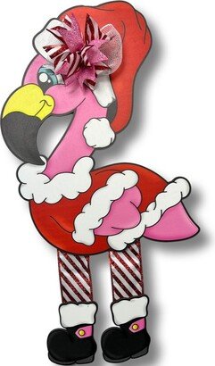 Christmas Flamingo Door Hanger Kit