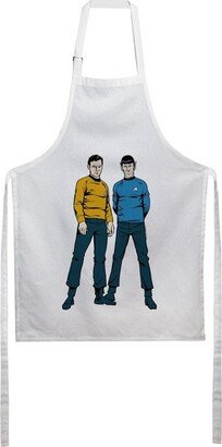 Star Trek Spock & Captain Kirk Direct To Garment Apron