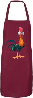 Crazy Chicken Graphic Cute Apron Cooking Baking Chef Baker - Optional Personalization