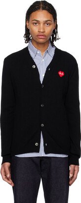 Black Invader Edition Heart Cardigan