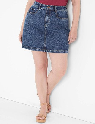 Denim Mini Skirt