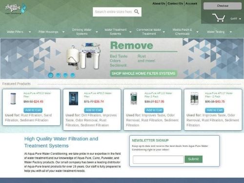 Aquapure Water Conditioning Promo Codes & Coupons