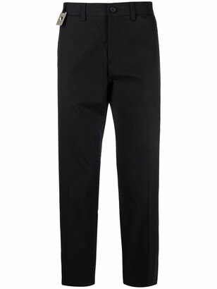 Mid-Rise Cropped Trousers-AI