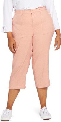 Utility Crop Linen Blend Pants