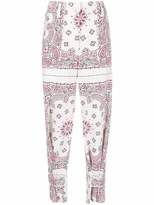 Bandana-Print Trousers