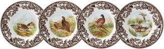 Woodland Set Of 4 Canape Plates