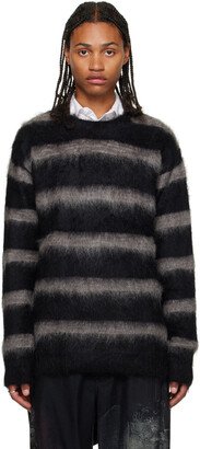 Black Striped Sweater