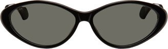 Black Cat-Eye Sunglasses-AB