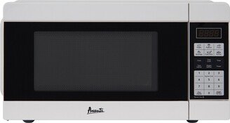 1.1 Cu. Ft. White Countertop Microwave