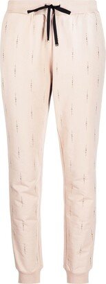 Studded Tapered Track Pants