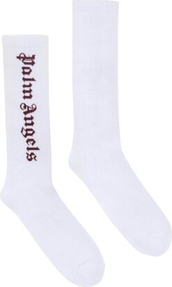 Intardia-Knit Logo Calf Socks