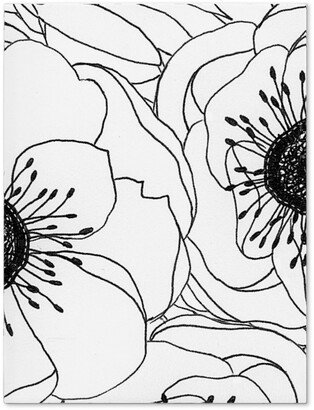 Journals: White Anemones - Neutral Journal, White