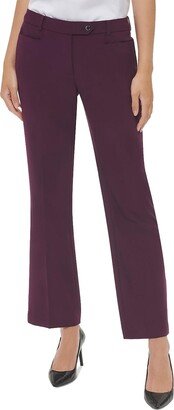 Petites Womens Modern Fit Tapered Leg Dress Pants-AA