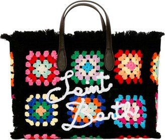 Colette Crochet Tiles Handbag