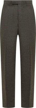 Straight-Leg Tailored Pants-AT