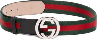 Web` Belt With `G` Buckle