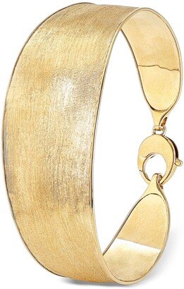 Lunaria 18K Yellow Gold Large Width Bangle