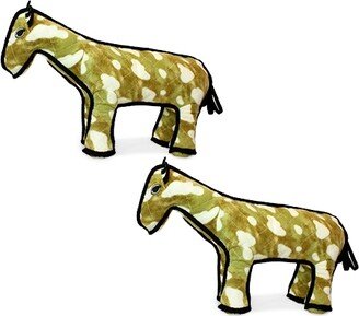 Tuffy Barnyard Horse, 2-Pack Dog Toys