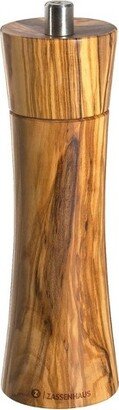 Zassenhaus, Frankfurt, Pepper mill, 2.3 dia. x 7, Olive wood