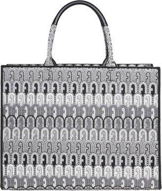 Opportunity Jacquard Top Handle Bag