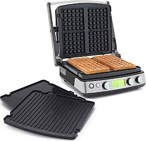 3-in-1 Grill, Griddle & Waffle Maker