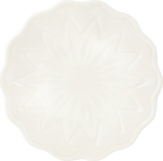 White Flower Plate