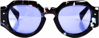 Round Frame Sunglasses-BN