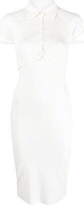 Cut-Out Detail Mid-Length Dress