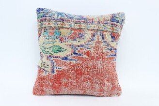 Designer Pillows, Kilim Pillow Cover, Turkish Pillow, Red Covers, Rug Organic Case, 6819