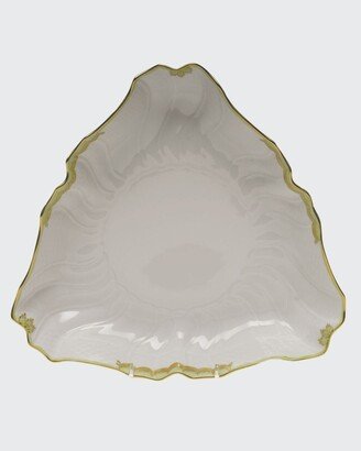 Princess Victoria Green Triangle Dish-AA