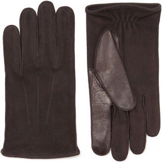 Full-Finger Suede Gloves-AA