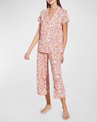 Gisele Tencel Cropped Pajama Set