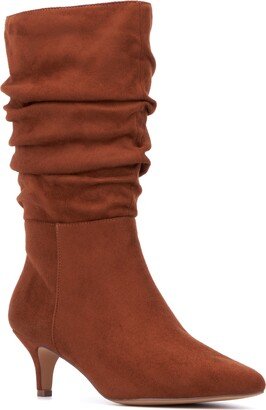 NEW YORK AND COMPANY Mette Ruched Boot