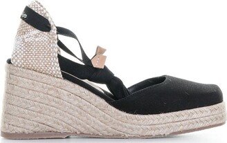 Tina Tie-Fastened Wedge Espadrilles