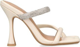 KG Kurt Geiger Fedra crystal-embellished mules