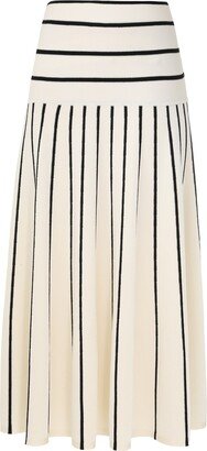 Matchmaker Knit Stripe Skirt